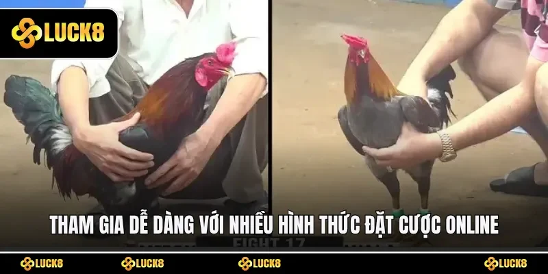 Tham gia dễ dàng với nhiều hình thức đặt cược online