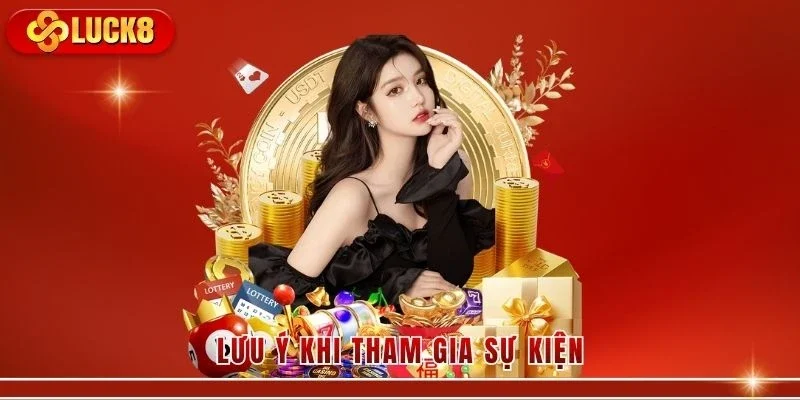 Lưu ý khi tham gia sự kiện