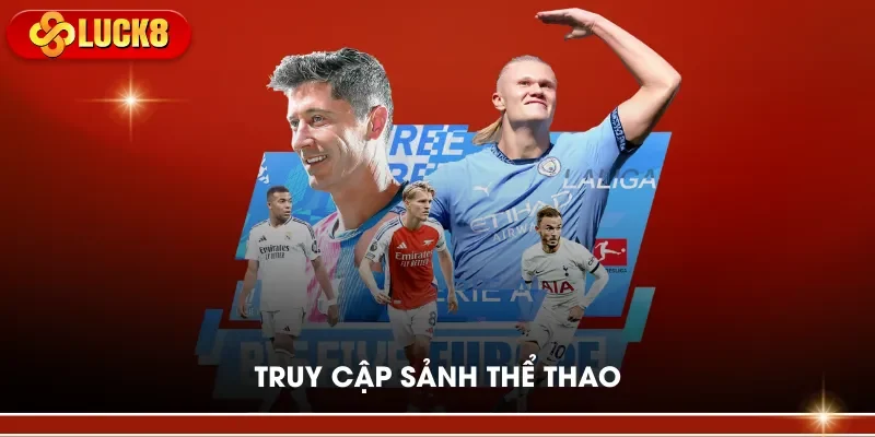 Truy cập sảnh thể thao